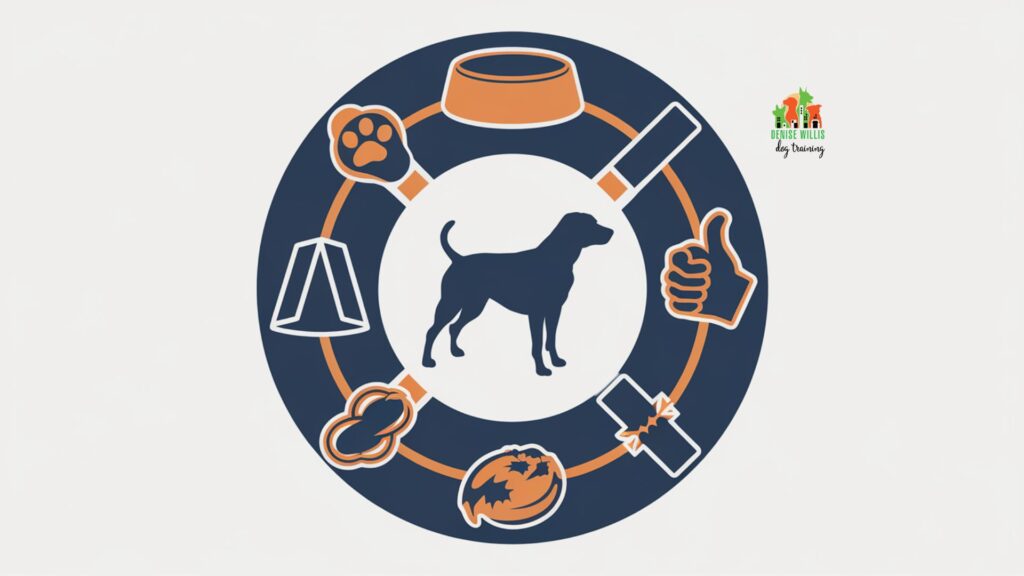 Illustrated common triggers for dog aggression