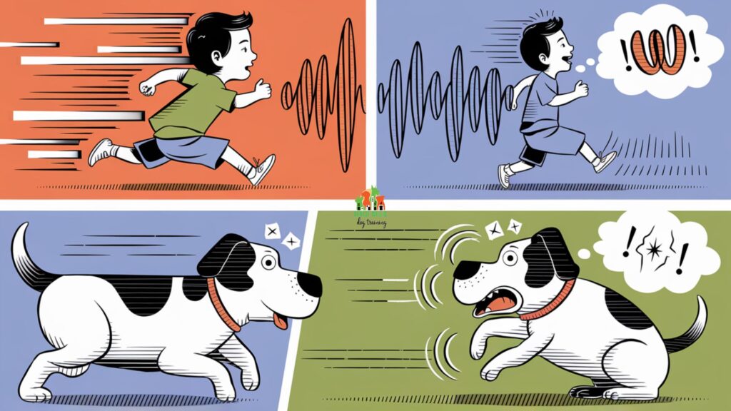 Visual representation of how dogs perceive children's behaviors