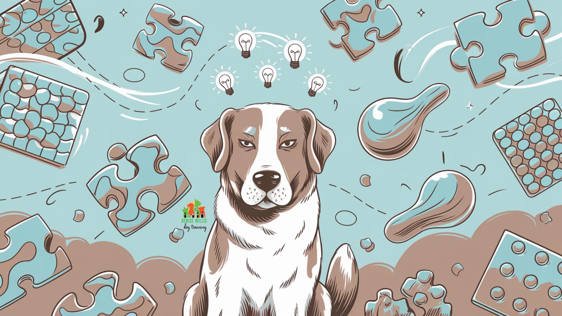 Mental stimulation techniques reduce dog aggression through engaging puzzle games and brain exercises